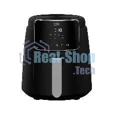 Аэрогриль Beko FRL 2244 B черный, 1500 Вт, 4.7 л, сенсор, 8 программ