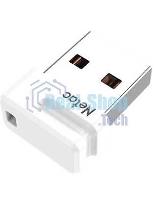 Флешка USB Netac U116 mini (NT03U116N-064G-32WH), 64Gb, USB 3.2, R/W 90/30, белый