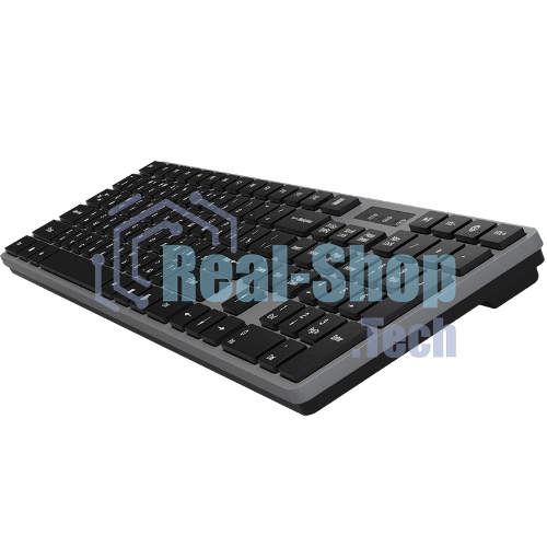 Клавиатура беспроводная Maxvi KWS-02 dark grey
