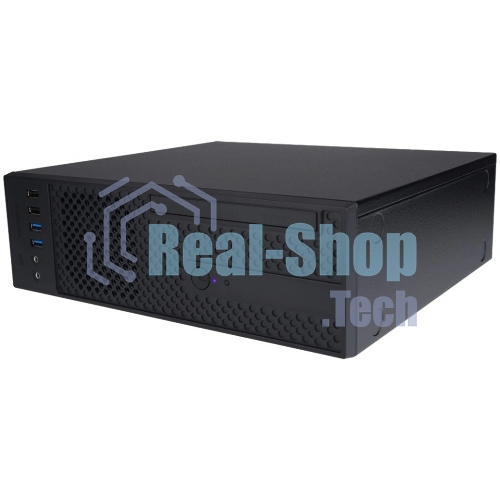 Компьютерный корпус Slim Desktop INWIN CJ708BL IP-S265AU7-2 80plus Bronze, U3*2+U2*2+A(HD)+TYPE 3.1C + FAN 80*15мм + intrusion switch INWIN Slim Case