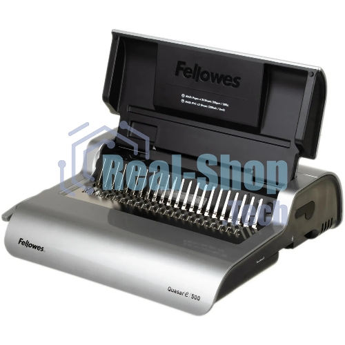 Переплетчик Fellowes Quasar E (FS-56209) A4/перф.20л.сшив/макс.500л./пластик.пруж. (6-50мм)/электр.