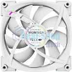 Вентилятор для корпуса MONTECH RX120 PWM белый, 120 мм, 1600 об/мин, 27 дБ, 4 pin
