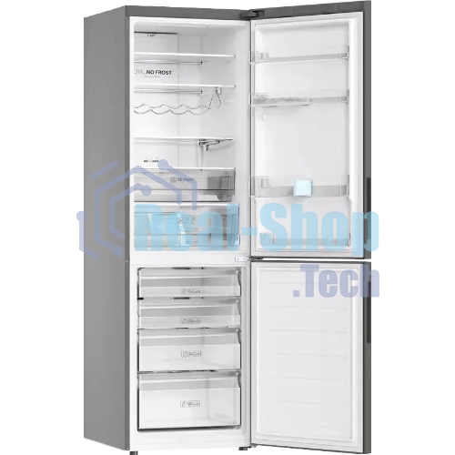Холодильник Haier C2F636CFRGU1 серебристый двухкамерный 256/108 л морозилка снизу, No Frost