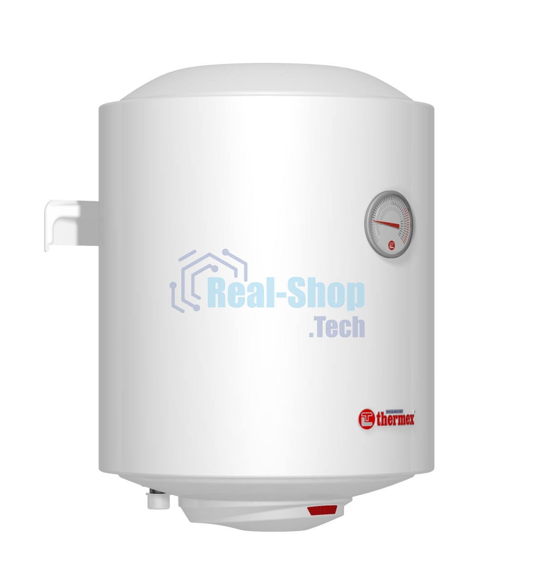 Водонагреватель электрический Thermex TitaniumHeat 30 V Slim белый, накопительный, 30 л, 2 кВт, настенный, вертикальный, узкий корпус, бак с титановым покрытием