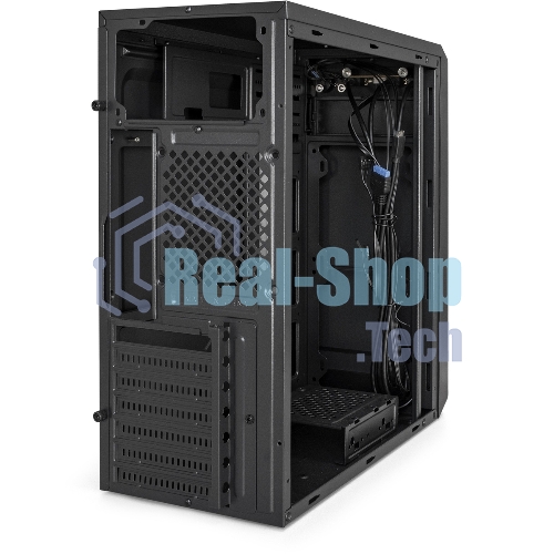 Компьютерный корпус Miditower ExeGate XP-332UC-UNS500 (ATX, БП UNS500 с вент. 12см, 2хUSB 3.0/1хTypeC, аудио, черный)