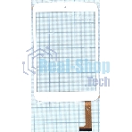 Сенсорное стекло (тачскрин) OLM-080A0241-PG. белое