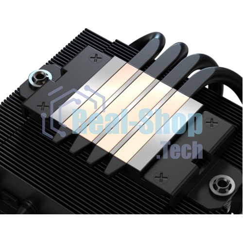 Кулер для процессора ID-COOLING IS-40-XT черный 92мм алюминий/медь 2800rpm 35.2db 4-pin 95W 47мм