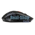 Мышь беспроводная Nakatomi MRON-08U черный, 1600 dpi, радиоканал, USB, кнопки - 6