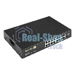 Коммутатор неуправляемый ExeGate EDGS-1016D (16-портовый гигабитный UTP 10/100/1000 Base-T, металлический корпус, с возможностью установки в стойку, с функцией энергосбережения (EEE))