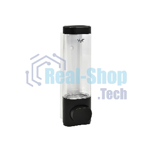 Дозатор для мыла Puff-8105Bl, 250 мл, черный, ABS-пластик
