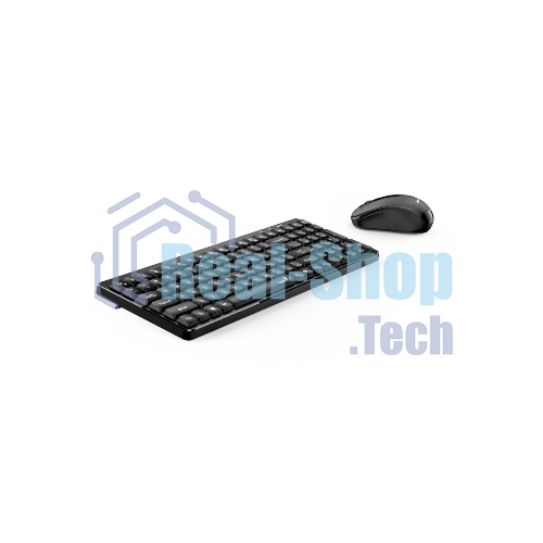 Комплект клавиатура+мышь Genius Luxemate Q8100 беспроводной, USB, 1200 DPI, чёрный