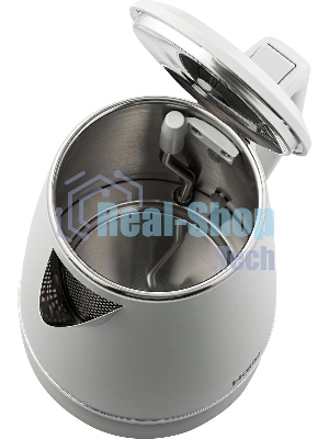 Чайник электрический Haier HK-502 1.5л. 3000Вт серый корпус: нерж.сталь/пластик (TD0029960RU)