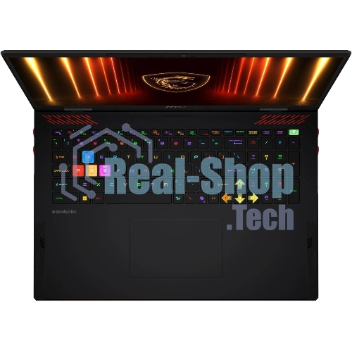 Ноутбук MSI Raider HX AI A2XWIG-204RU черный Core Ultra 9 285HX 64Gb SSD 4Tb NVIDIA GeForce RTX 5080 16Gb 18