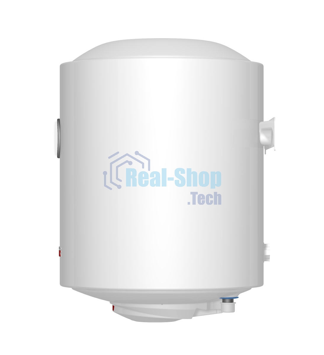 Водонагреватель электрический Thermex TitaniumHeat 30 V Slim белый, накопительный, 30 л, 2 кВт, настенный, вертикальный, узкий корпус, бак с титановым покрытием