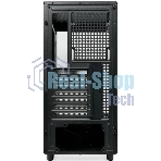 Компьютерный корпус без блока питания HSPD F510, Panoramic Mid Tower, черный, TG, 0.5 SPCC, no fans ATX, mATX, mITX 180/280/160мм 1x2.5