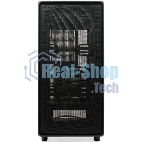 Компьютерный корпус без блока питания HSPD M510, Mesh Mid Tower, черный, TG, 0.5 SPCC, no fans ATX, mATX, mITX 180/280/160мм 1x2.5