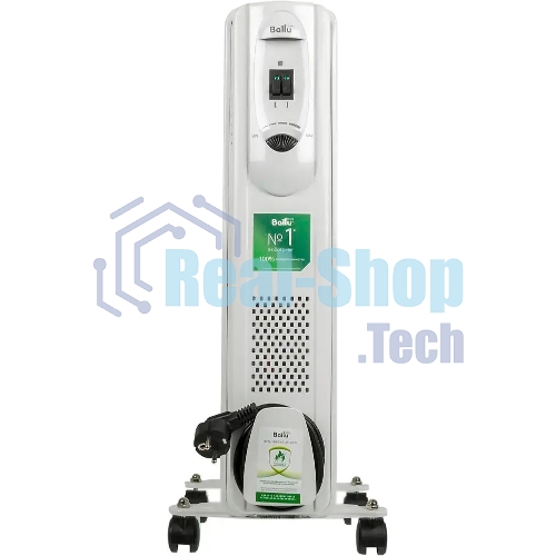 Обогреватель масляный Ballu Comfort BOH/CM-09WDN (9 секций) белый, 2000 Вт, 25 м2, термостат