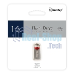 Флешка USB SmartBuy MC8 Metal Red (SB016GbMC8), 16Gb, USB 2.0, R/W 20/10, красный/серебристый