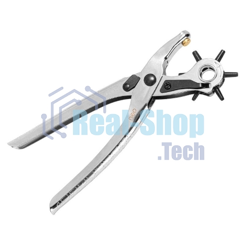 Револьверный дырокол для кожи 6-в-1 Deli DL1919С 9