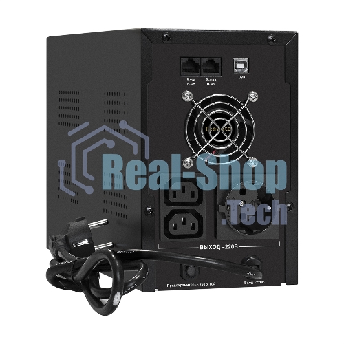 Источник бесперебойного питания ExeGate EX292633RUS SpecialPro Smart LLB-2200.LCD.AVR.1SH.2C13.RJ.USB 2200VA/1300W,LCD,AVR,1*Schuko+2*C13,RJ45/11,USB, металлический корпус, черный