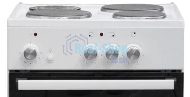 Плита электрическая De Luxe 5003.18Э белый, конфорок 3 шт, духовка 46 л, 50 см x 85 см x 50 см