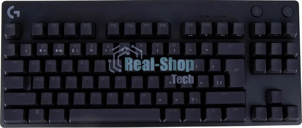Клавиатура Logitech Gaming PRO проводная, USB Type-A, чёрный