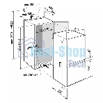 Холодильник Liebherr Pure ICSf 5103-22 001 белый двухкамерный 182/80л морозилка снизу, ручное