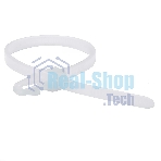 Хомут кабельный DKC 252155SR-M 3.6х150 полиамид белый с осн. (уп. 100 шт)
