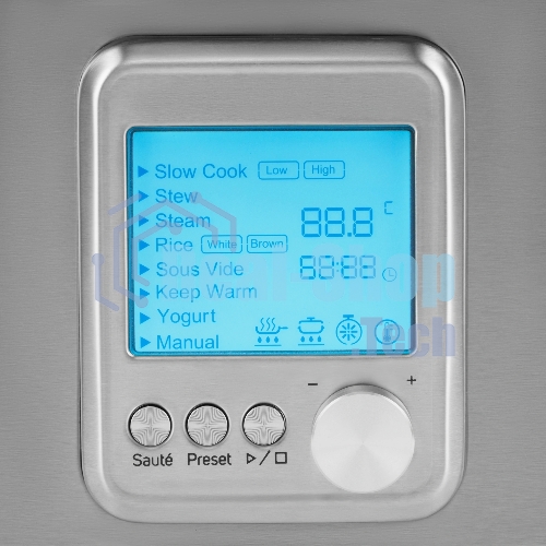 Мультиварка Rondell RDE-MC608 6л 1250Вт серебристый/серый