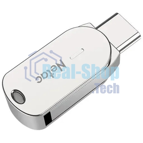 Флешка USB Netac U785C (NT03U785C-064G-32PN), 64Gb, USB 3.0/TypeC, R/W 110/45, серебристый