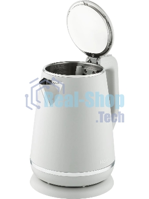Чайник электрический Haier HK-502 1.5л. 3000Вт серый корпус: нерж.сталь/пластик (TD0029960RU)