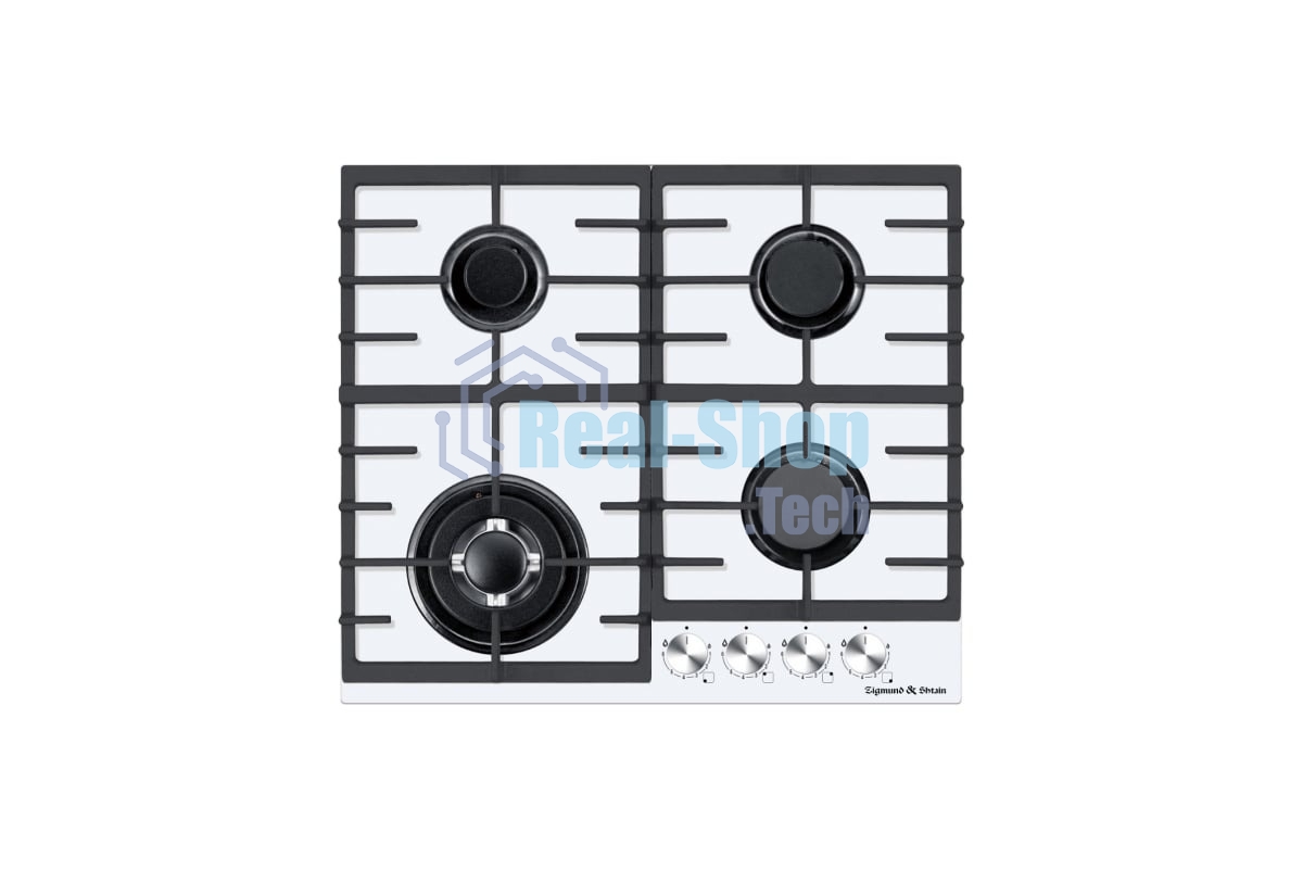 Газовая варочная панель Zigmund & Shtain M 28.6 W белый