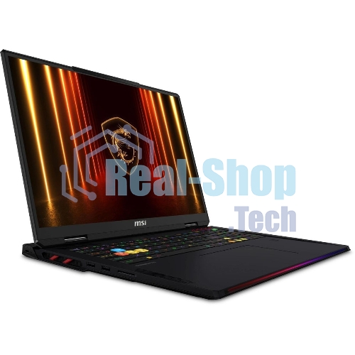 Ноутбук MSI Raider HX AI A2XWIG-204RU черный Core Ultra 9 285HX 64Gb SSD 4Tb NVIDIA GeForce RTX 5080 16Gb 18