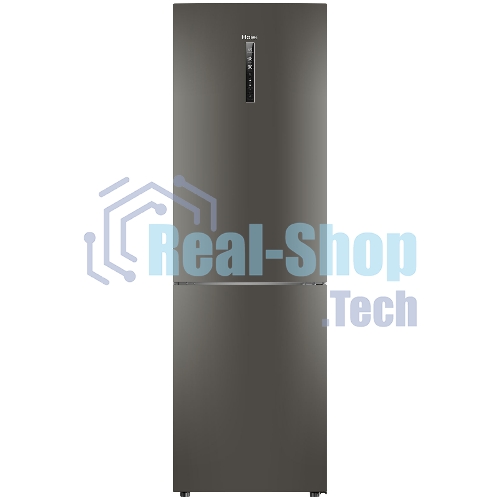 Холодильник Haier C2F636CFRGU1 серебристый двухкамерный 256/108 л морозилка снизу, No Frost