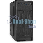 Компьютерный корпус Miditower ExeGate XP-332UC-UNS500 (ATX, БП UNS500 с вент. 12см, 2хUSB 3.0/1хTypeC, аудио, черный)