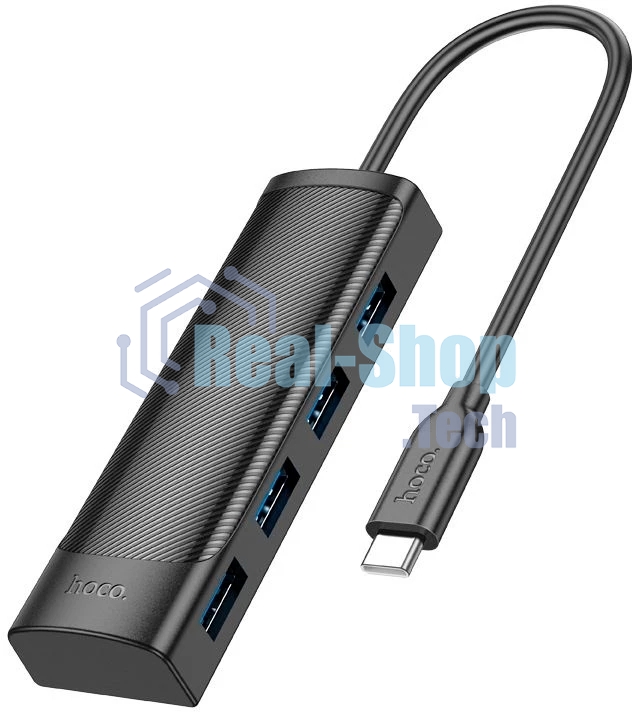 USB-концентратор Hoco HB41, USB Type-C, USB 3.0, USB Type-C