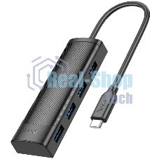 USB-концентратор Hoco HB41, USB Type-C, USB 3.0, USB Type-C