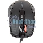 Мышь проводная A4Tech X-710BK черный, 2000 dpi, USB, кнопки - 7