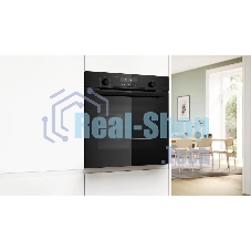 Духовой шкаф электрический Bosch HBG478CB3 черный