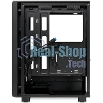 Компьютерный корпус без блока питания HSPD M510, Mesh Mid Tower, черный, TG, 0.5 SPCC, no fans ATX, mATX, mITX 180/280/160мм 1x2.5