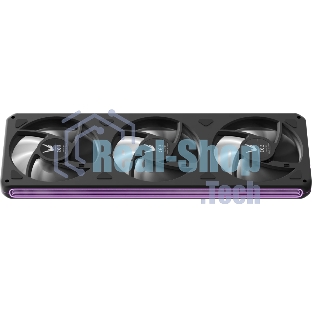 Вентилятор для корпуса Formula V Line AIR FUSION 3 BK REVERSE, 360x120x28мм, ARBG 3pin + PWM 4pin, 500-1800 RPM, 37.83 DBA MAX, HYDRO BEARING