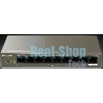 Коммутатор неуправляемый PoE IP-COM G1109P-8-102W 9 портов, 9x1 Гбит/с, PoE 8х92 Вт, настольный