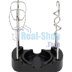 Миксер ручной Rondell RDE-1354 800 Вт, черный/серебристый