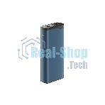 Портативный аккумулятор OLMIO QL-20, 20000mAh, 22.5W, QuickCharge3.0/PowerDelivery, LCD, голубой