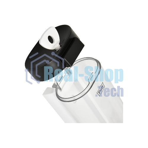 Дозатор для мыла Puff-8105Bl, 250 мл, черный, ABS-пластик