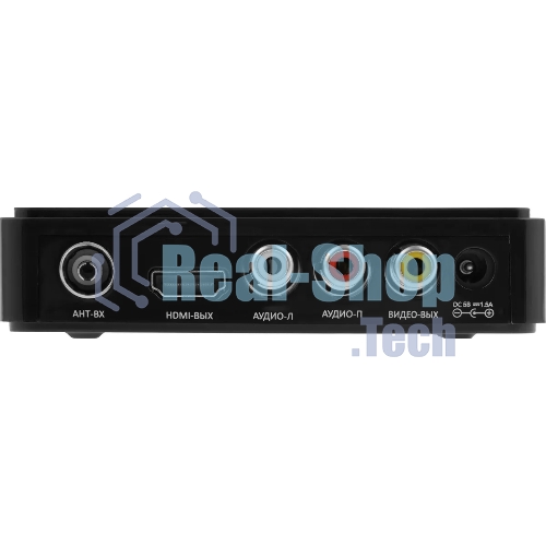 Приставка для цифрового ТВ Cadena CDT-2291SB черный, DVB-T2, DVB-T, HDMI, USB 2.0