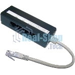 Сплиттер Lanmaster TWT-4U1 черный