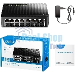 Коммутатор Cudy FS1016, 16×100 Мбит/с