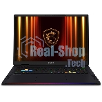 Ноутбук MSI Raider HX AI A2XWIG-204RU черный Core Ultra 9 285HX 64Gb SSD 4Tb NVIDIA GeForce RTX 5080 16Gb 18