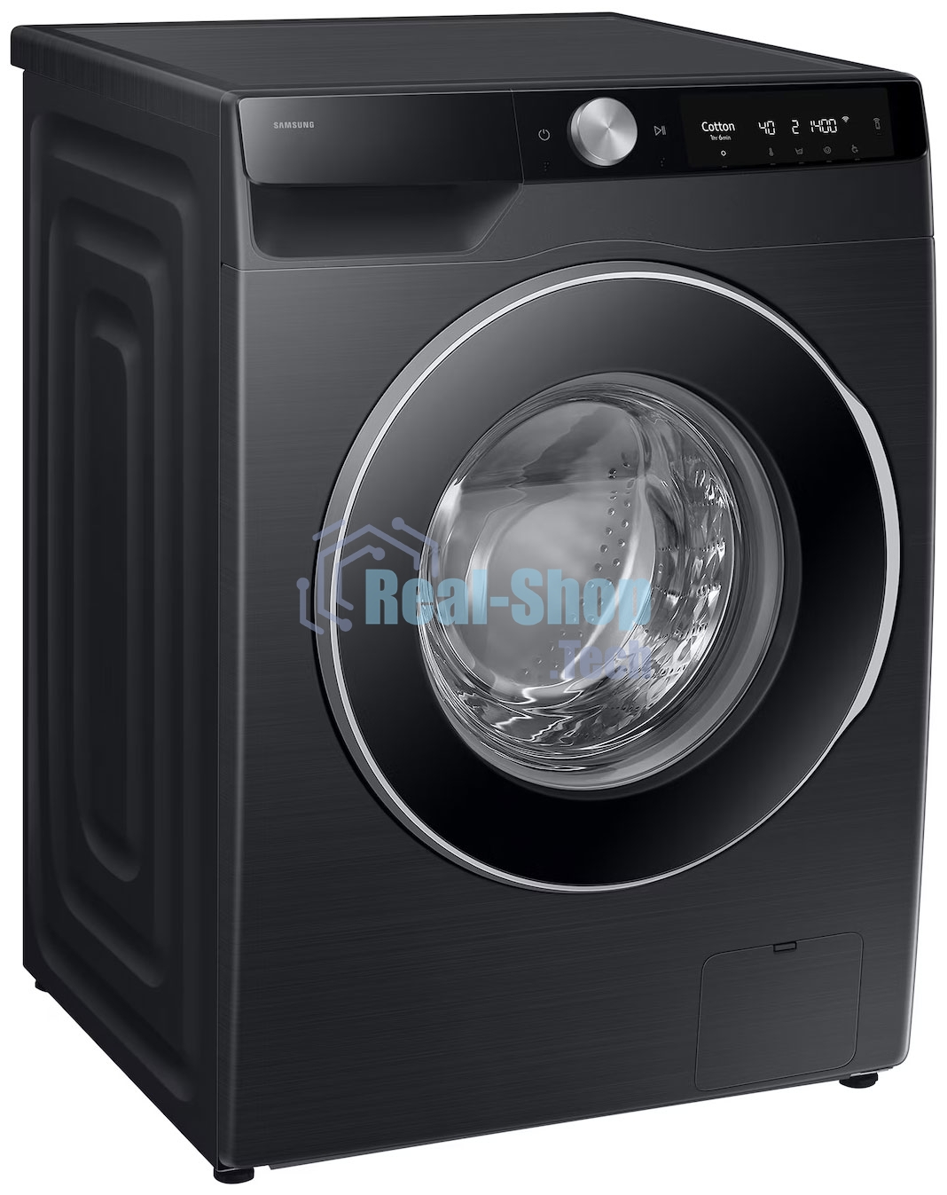 Стиральная машина Samsung WW90DG6U34LBLP черный, загрузка фронтальная 9 кг, 1400 об/мин., класс: A
